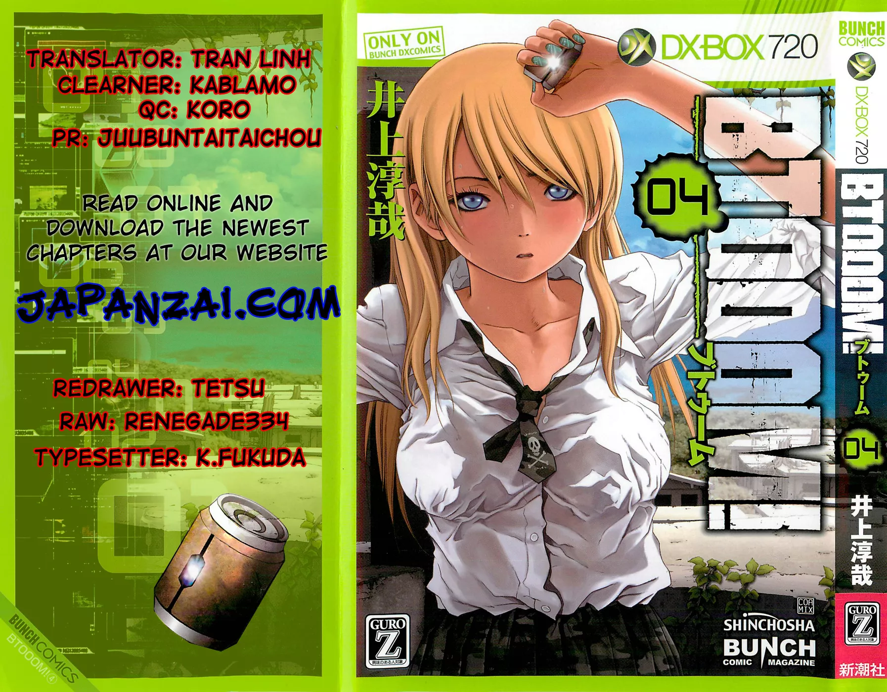 Read Btooom! Chapter 23 - Fading Reality Online