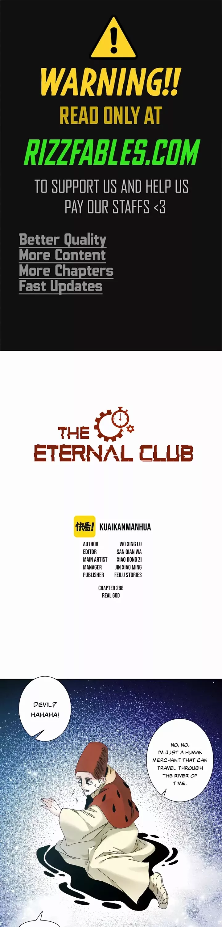 Read Eternal Club Chapter 288 Online