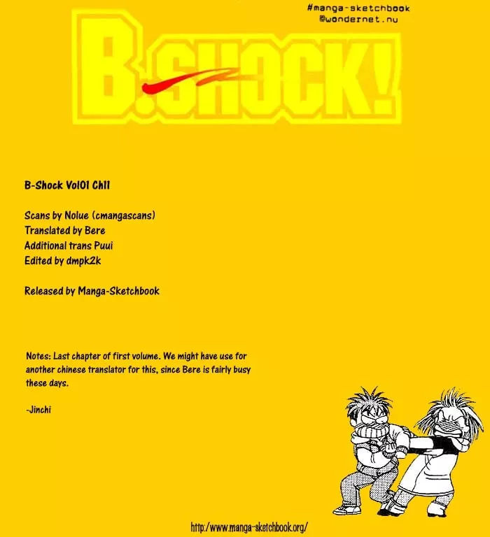 Read B-Shock! Chapter 11 - Frustrated Arata Online