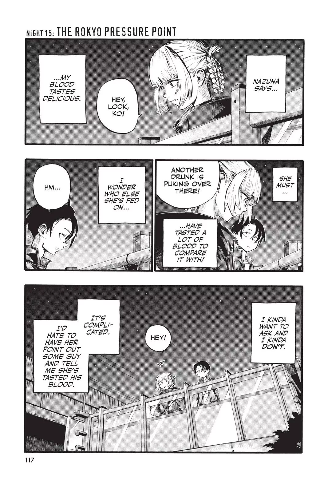 Read Yofukashi no Uta Chapter 15 Online