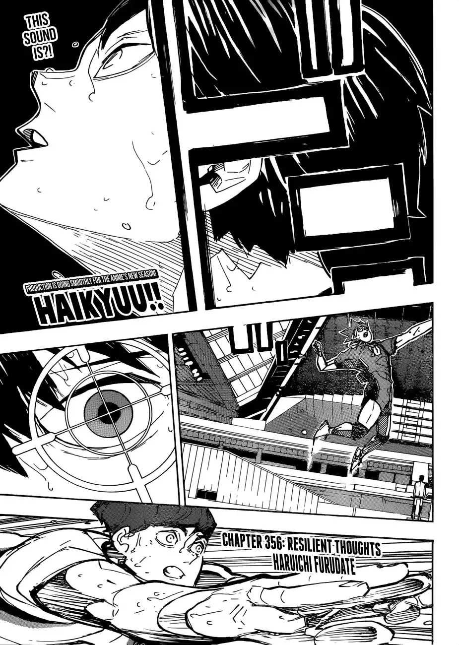 Read Haikyu!! Chapter 356 - Resilient Thoughts Online