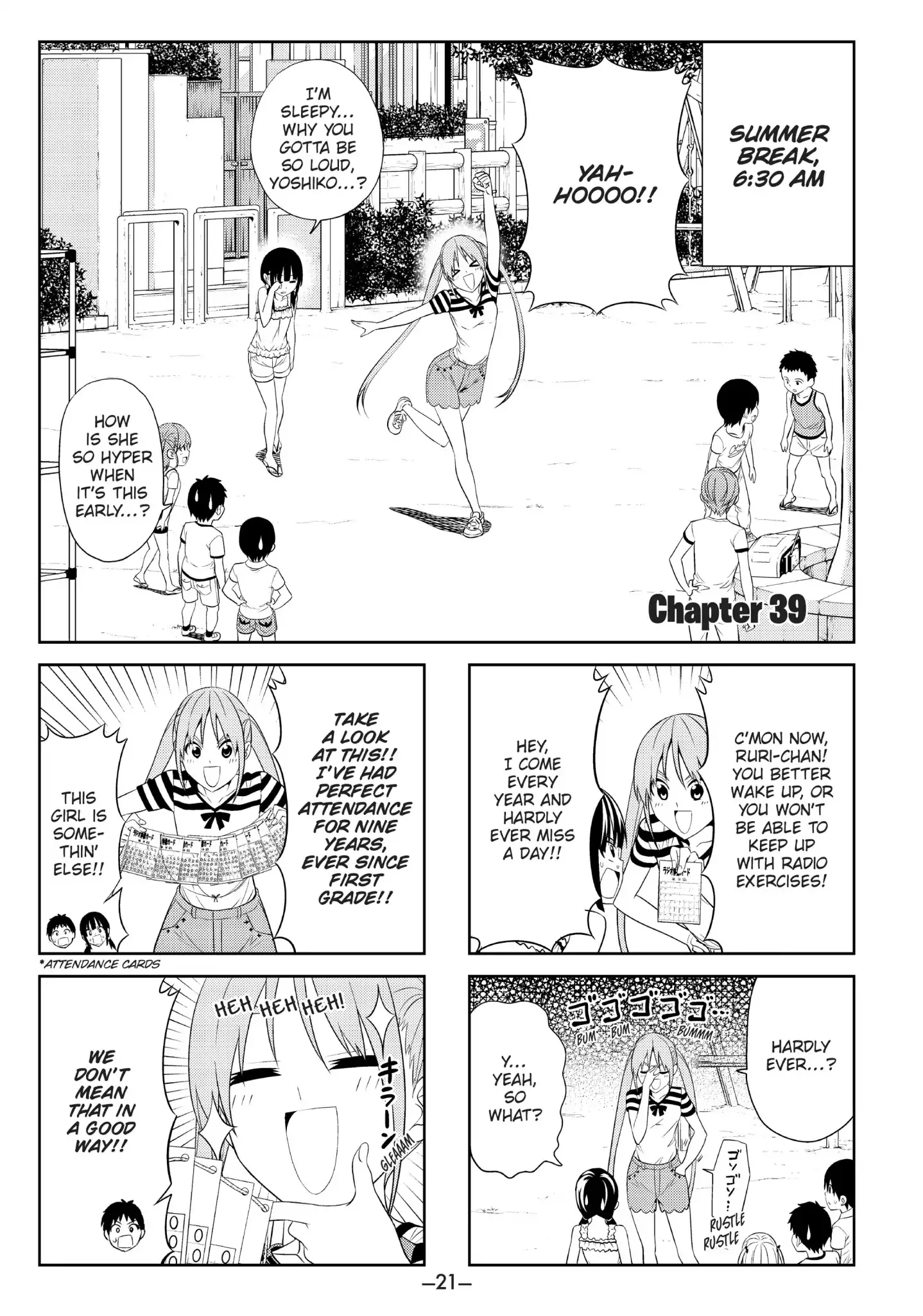 Read Aho Girl Chapter 39 Online