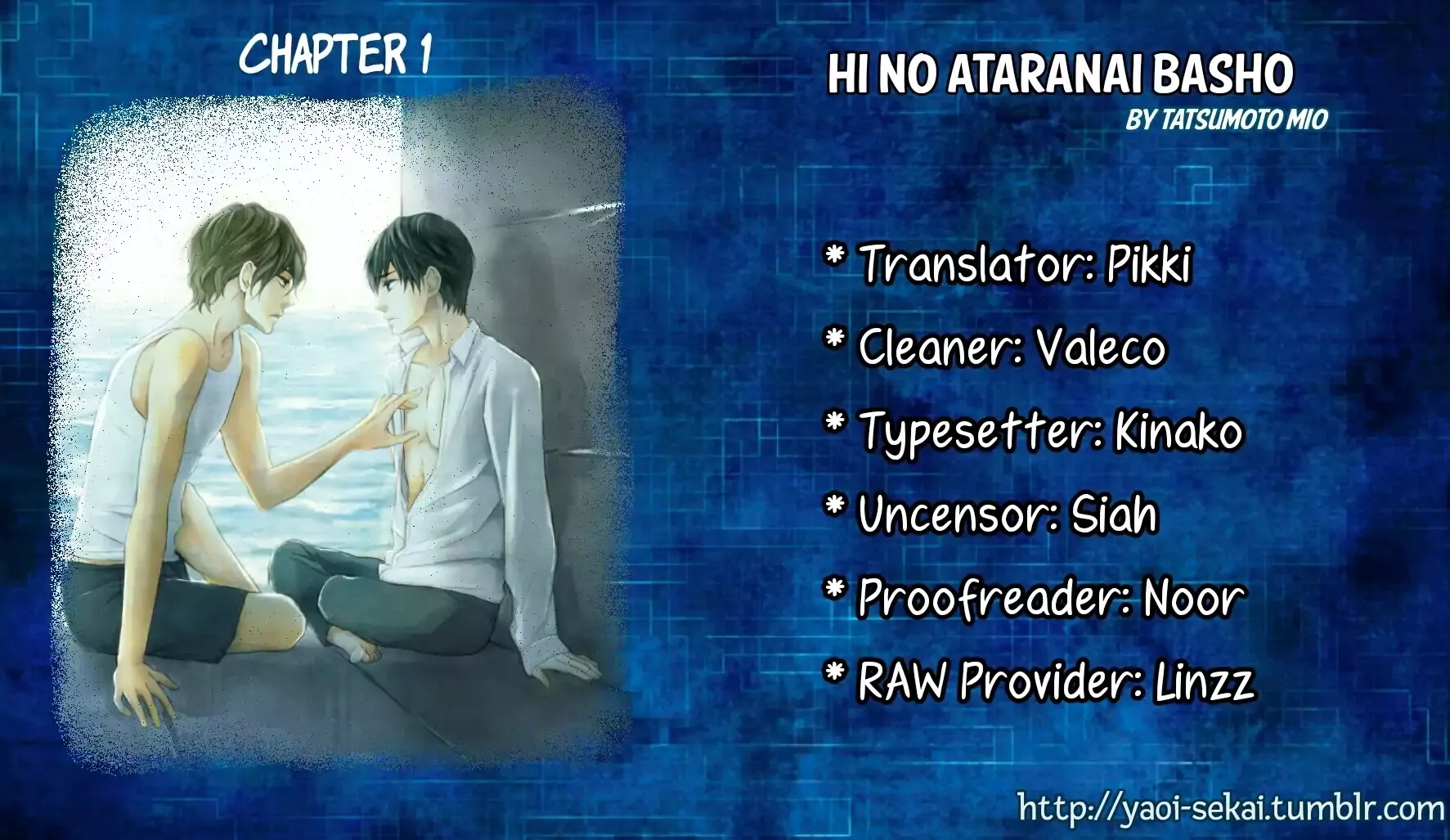 Read Hi no Ataranai Basho Chapter 1 Online