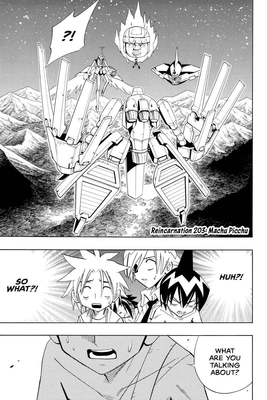 Read Shaman King Chapter 203 Online