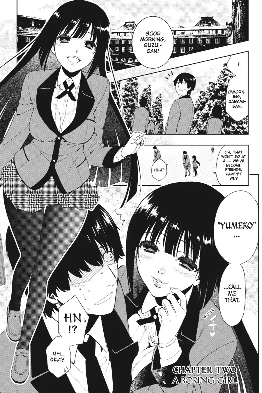 Read Kakegurui Chapter 2 - A Boring Girl Online