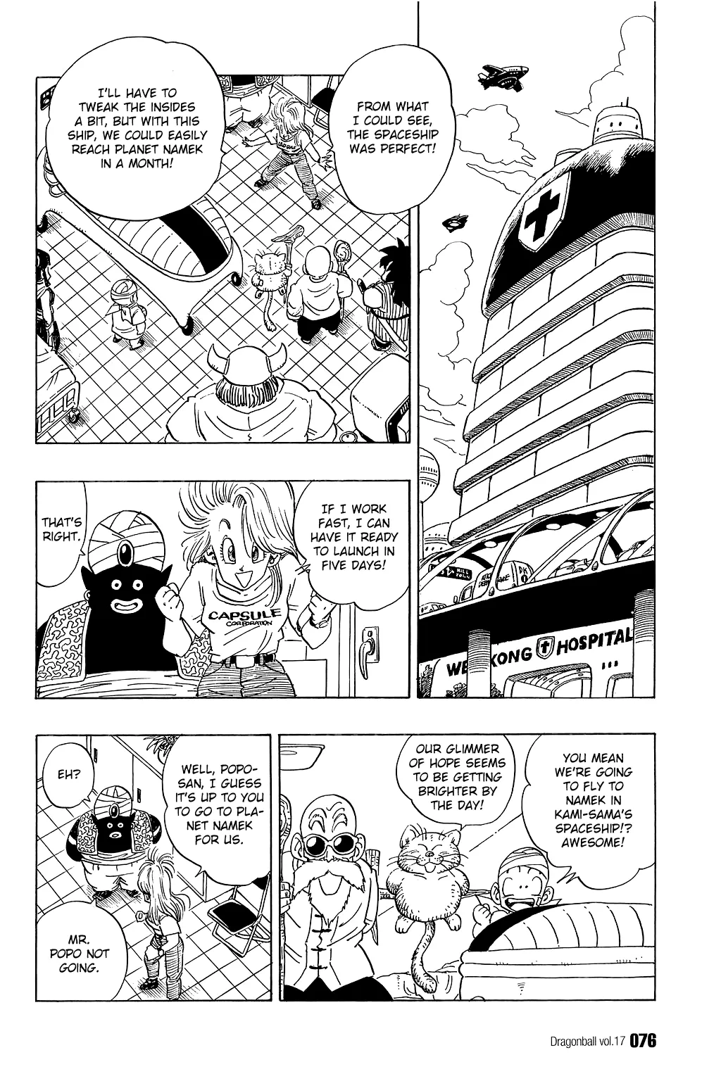 Read Dragon Ball Chapter 245 - 3... 2... 1... Lift Off! Online