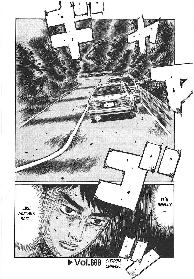 Read Initial D Chapter 698 - Sudden Change Online