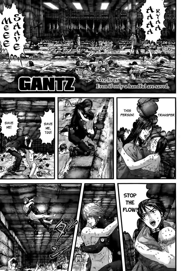 Read Gantz Chapter 335 - Rescue Ships Passing in the Night Online