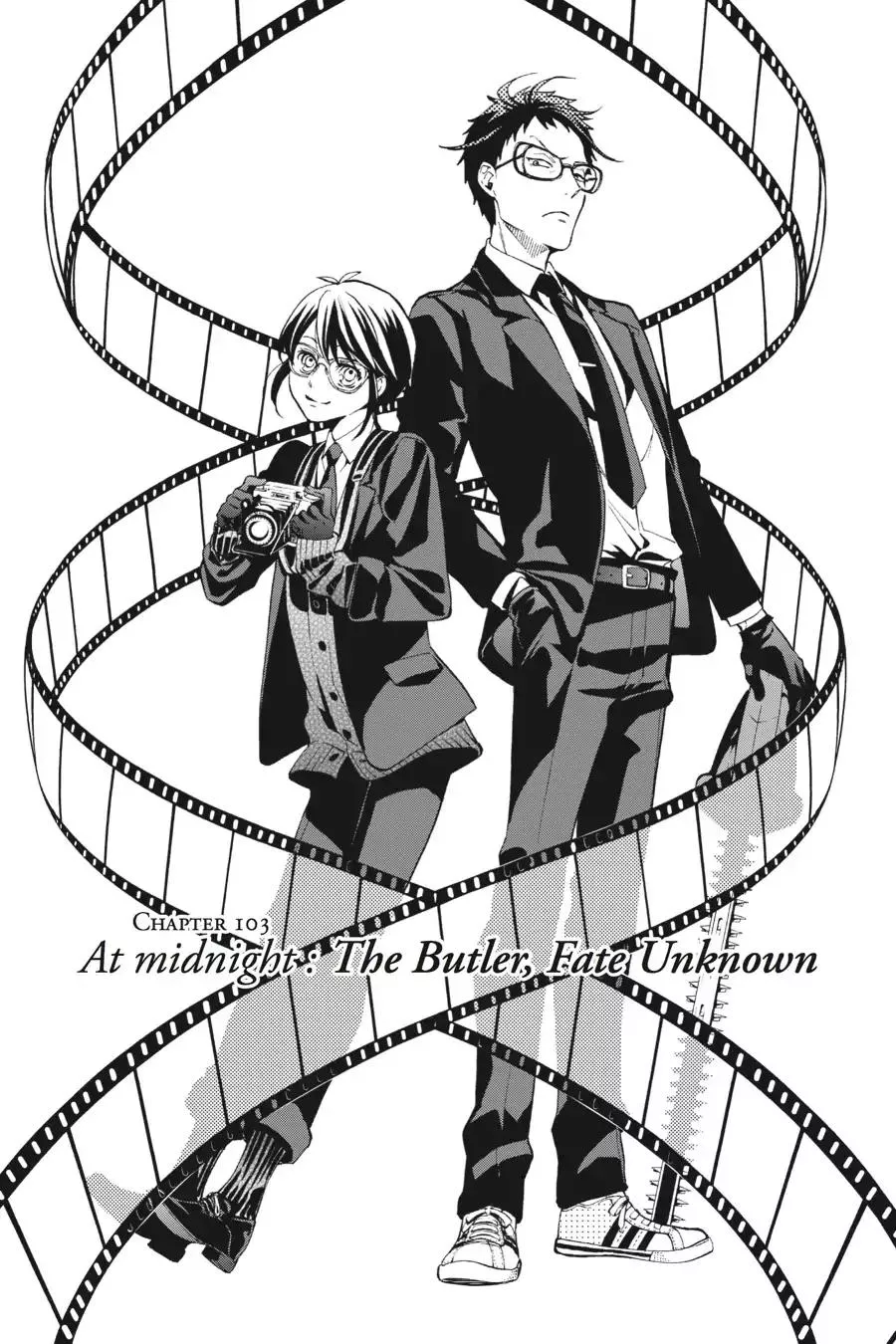 Read Kuroshitsuji Chapter 103 - At midnight: The Butler, Fate Unknown Online