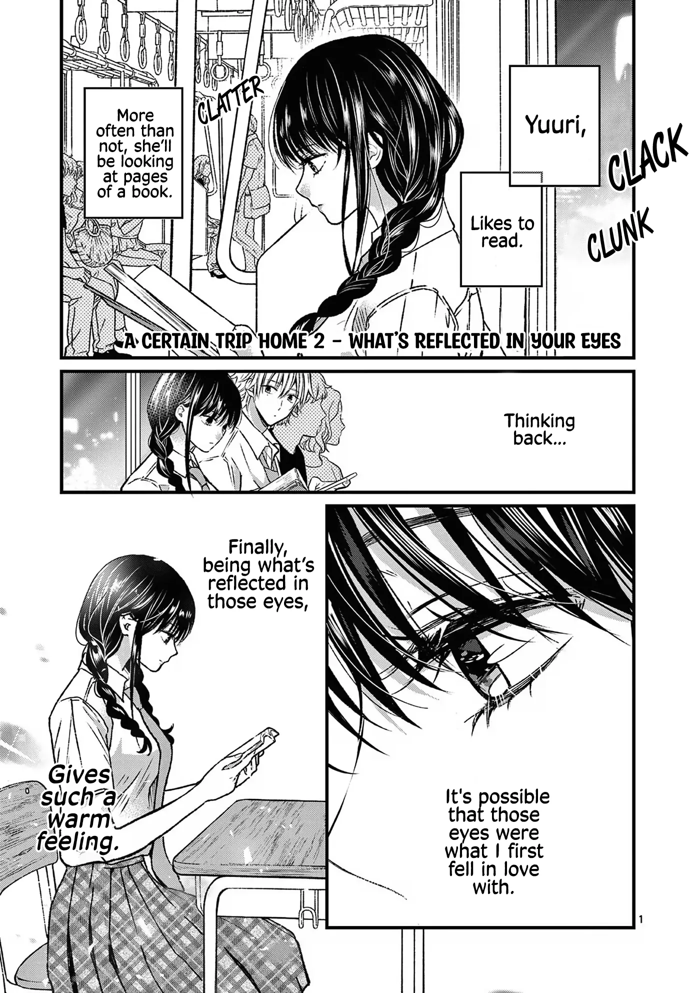 Read Tsurenai Kanojo no Hitorijime Chapter 16.6 - Bonus Manga - 02 - What's Reflected in your Eyes  Online