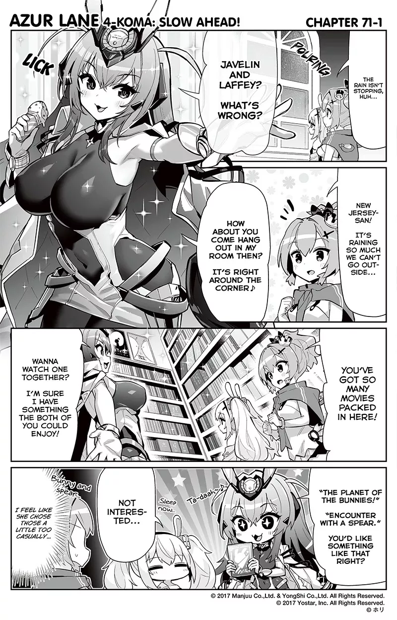 Read Azur Lane 4-koma: Slow Ahead Chapter 71 Online