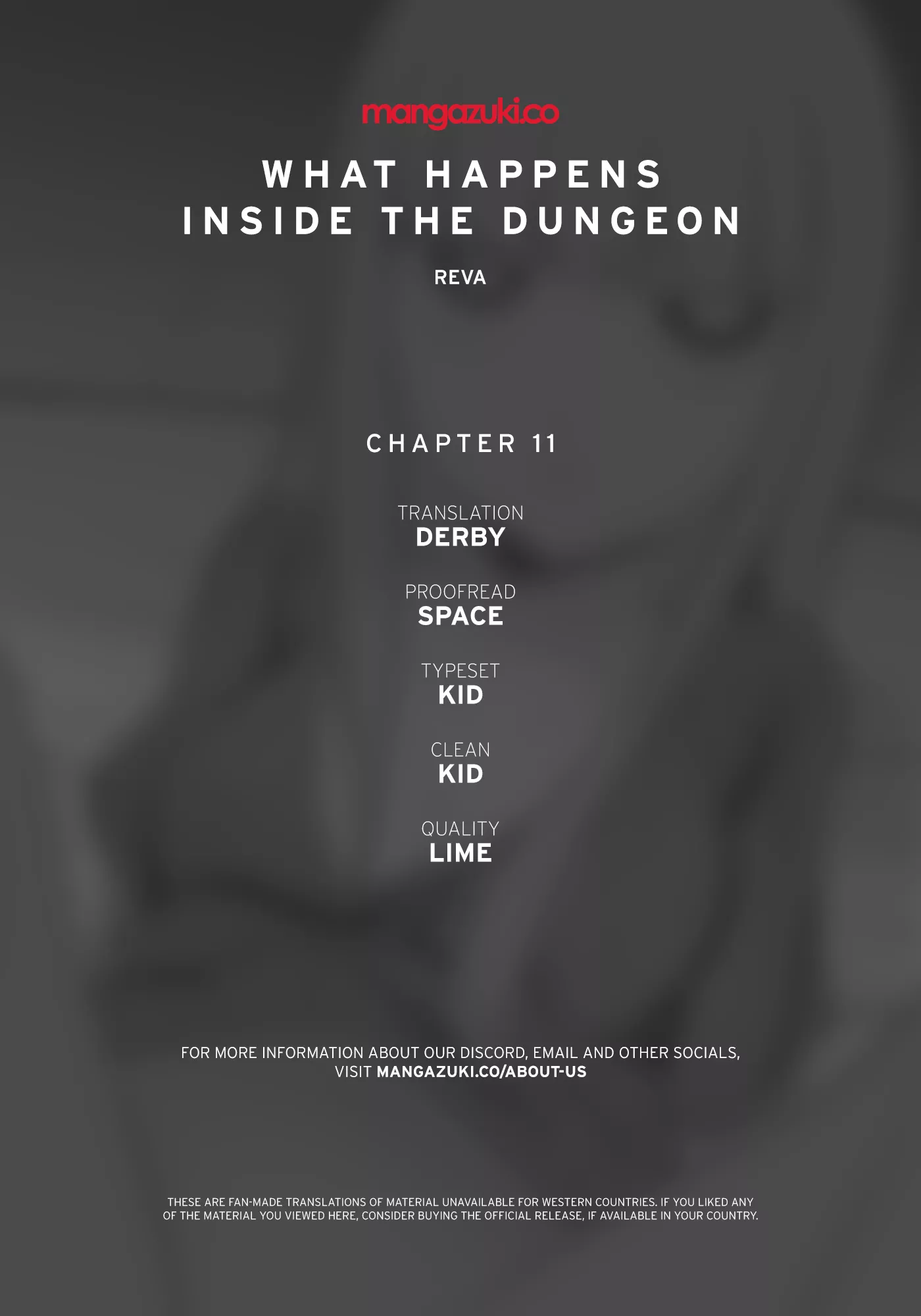 Read What Happens Inside the Dungeon Chapter 11 Online