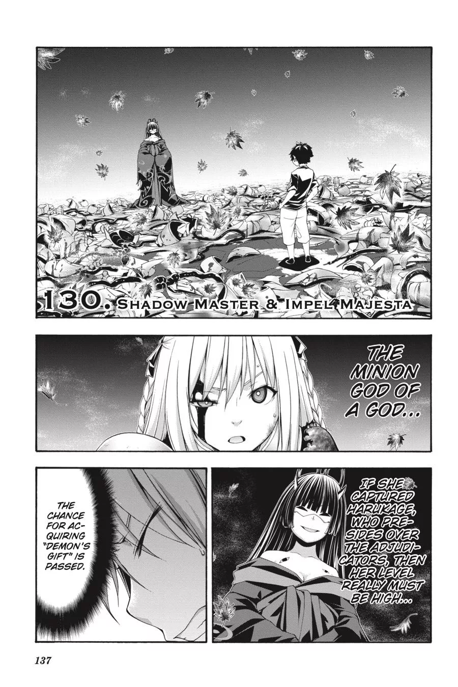 Read Trinity Seven Chapter 130 Online