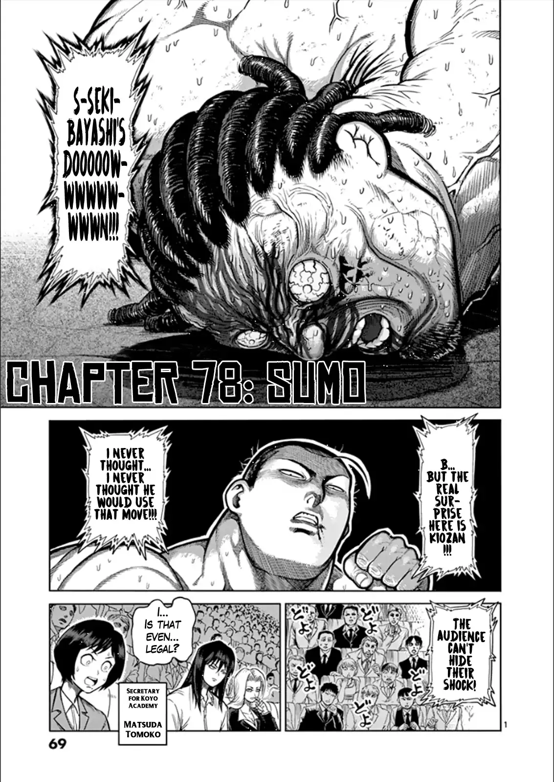 Read Kengan Ashura Chapter 78 - Sumo Online