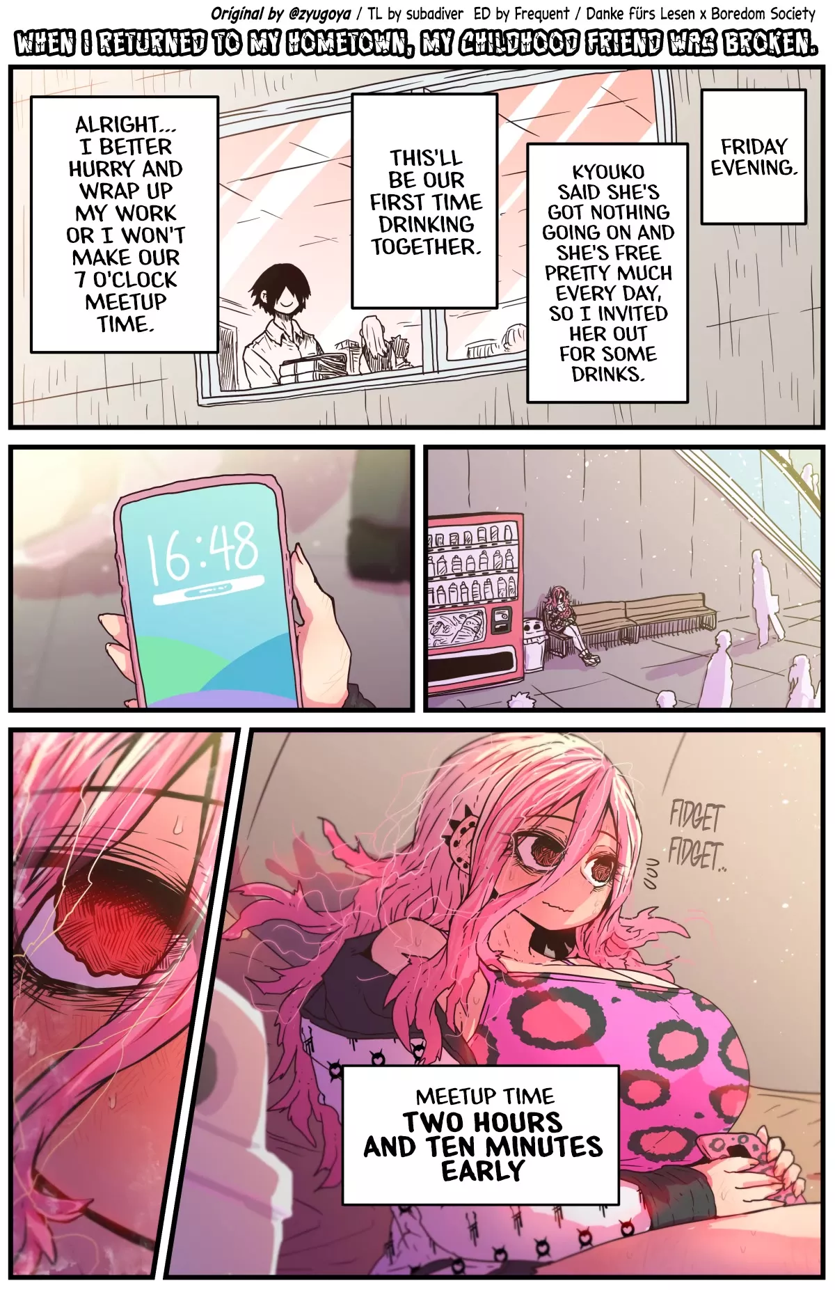 Read When I Returned to My Hometown, My Childhood Friend was Broken Chapter 11 Online