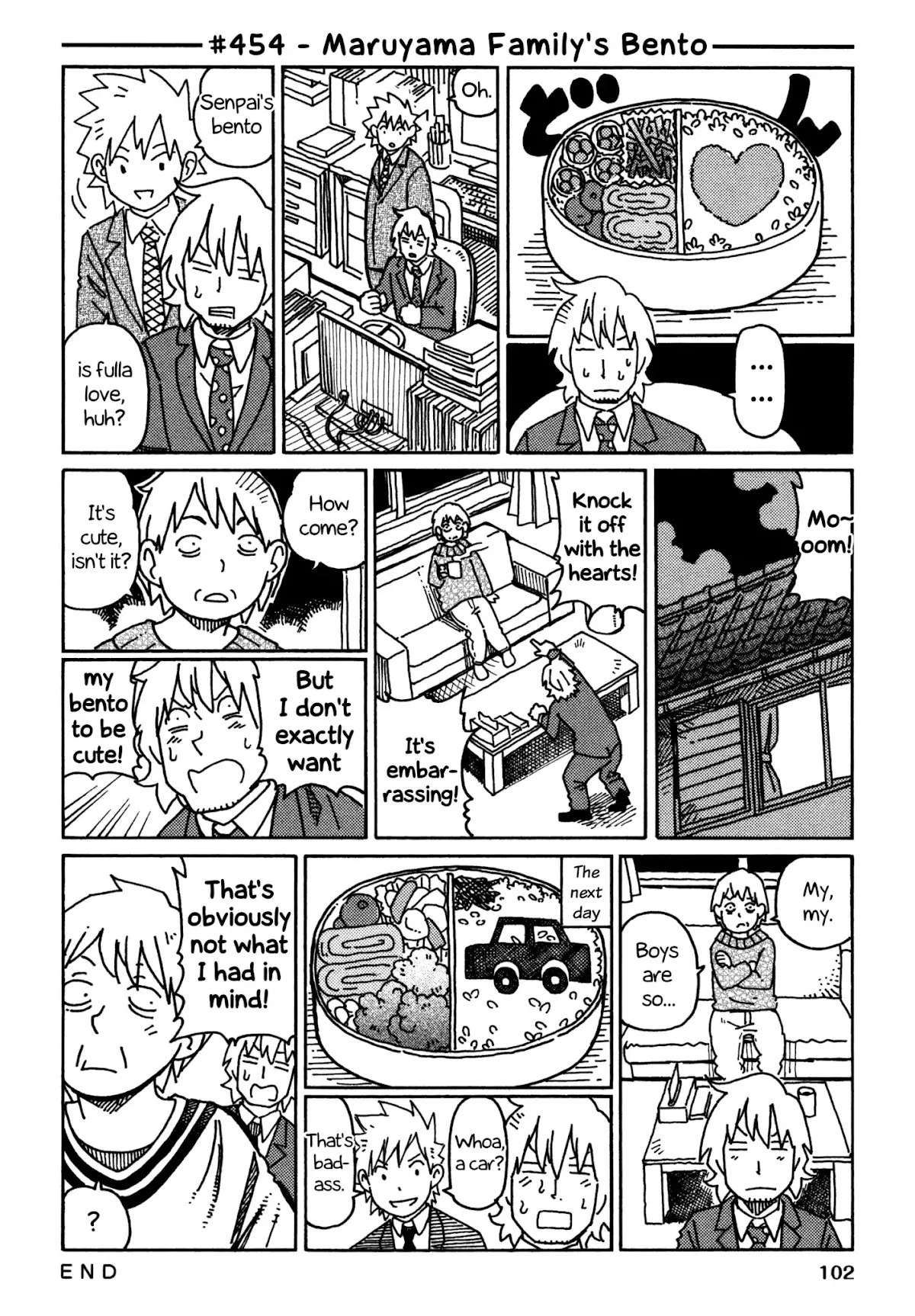 Read Hatarakanai Futari (The Jobless Siblings) Chapter 454 - Maruyama Family's Bento Online