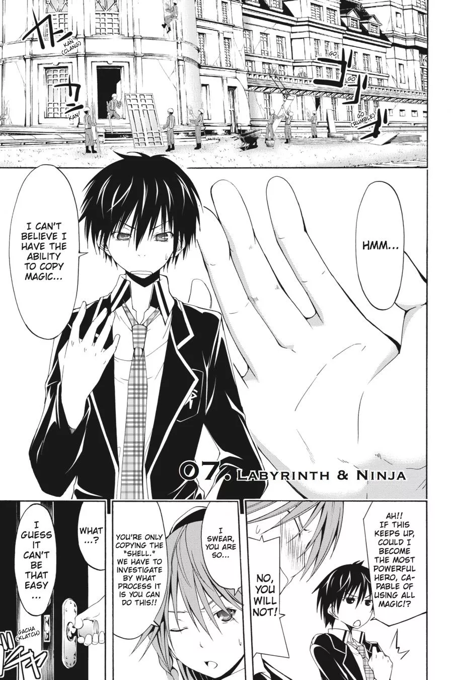 Read Trinity Seven Chapter 7 Online