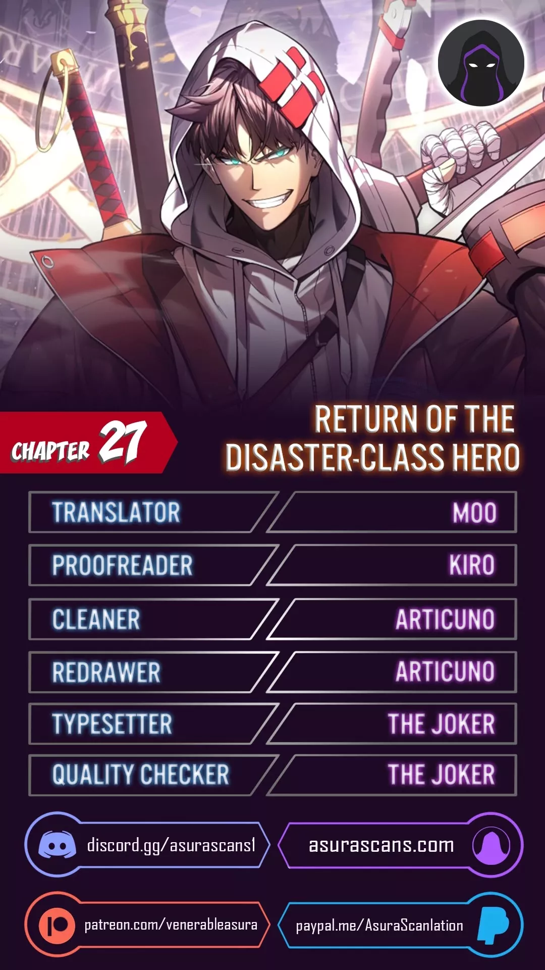 Read The Return of the Disaster-Class Hero Chapter 27 Online