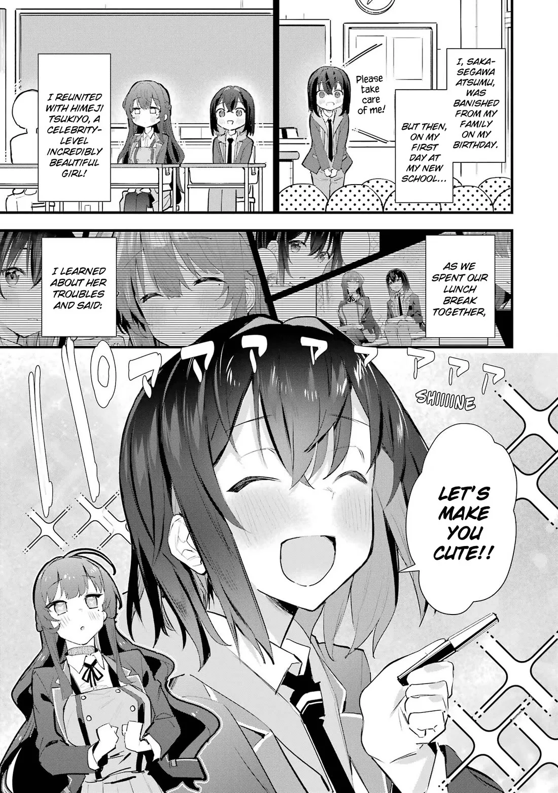 Read Urakata de Support shiteta Geinou Ikka wo Tsuihou sareta Boku wa, Futsuu no Seishun wo Ouka shitai. Chapter 8 - Let's Make You Cute! Online