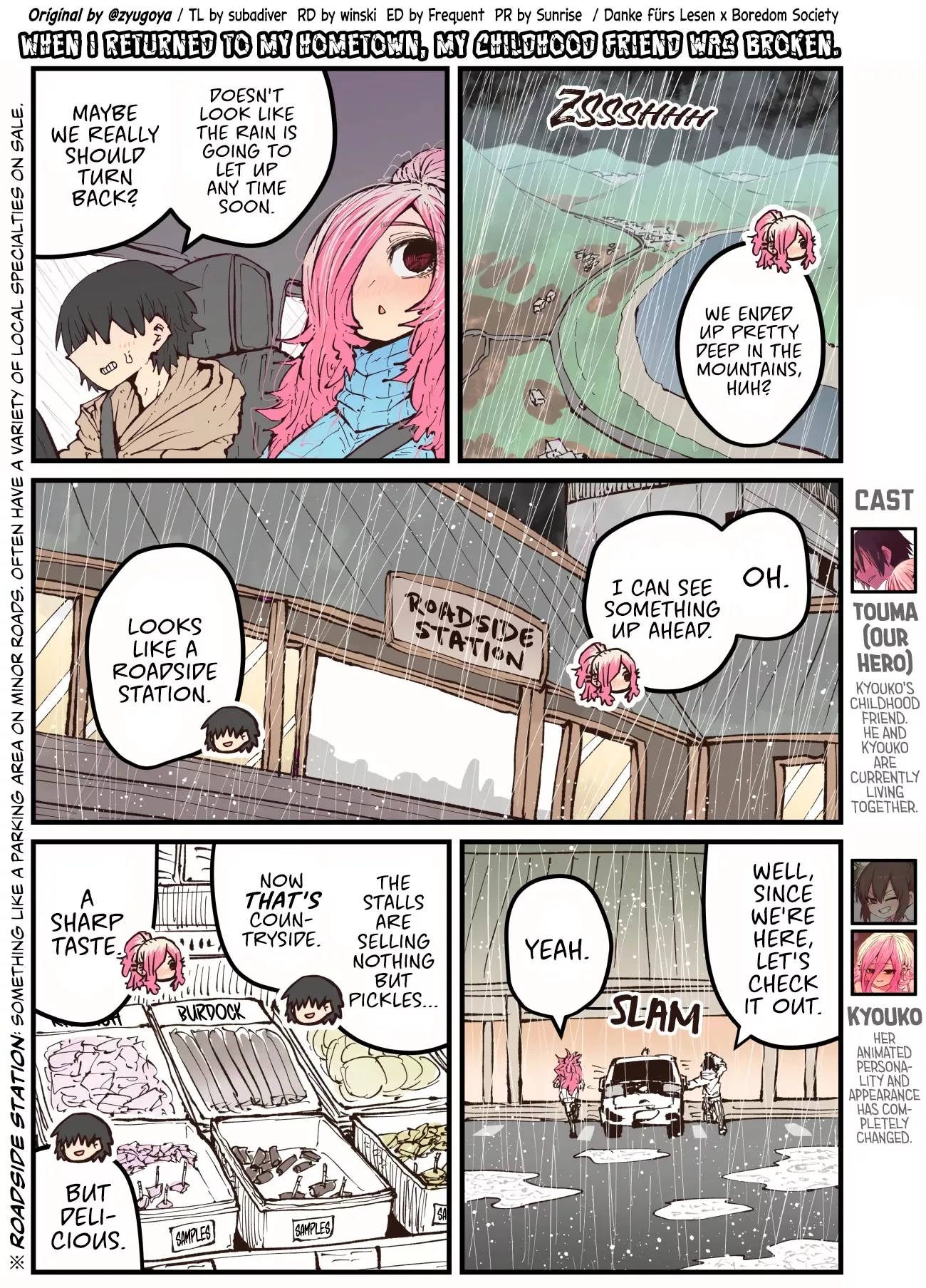 Read When I Returned to My Hometown, My Childhood Friend was Broken Chapter 36 Online