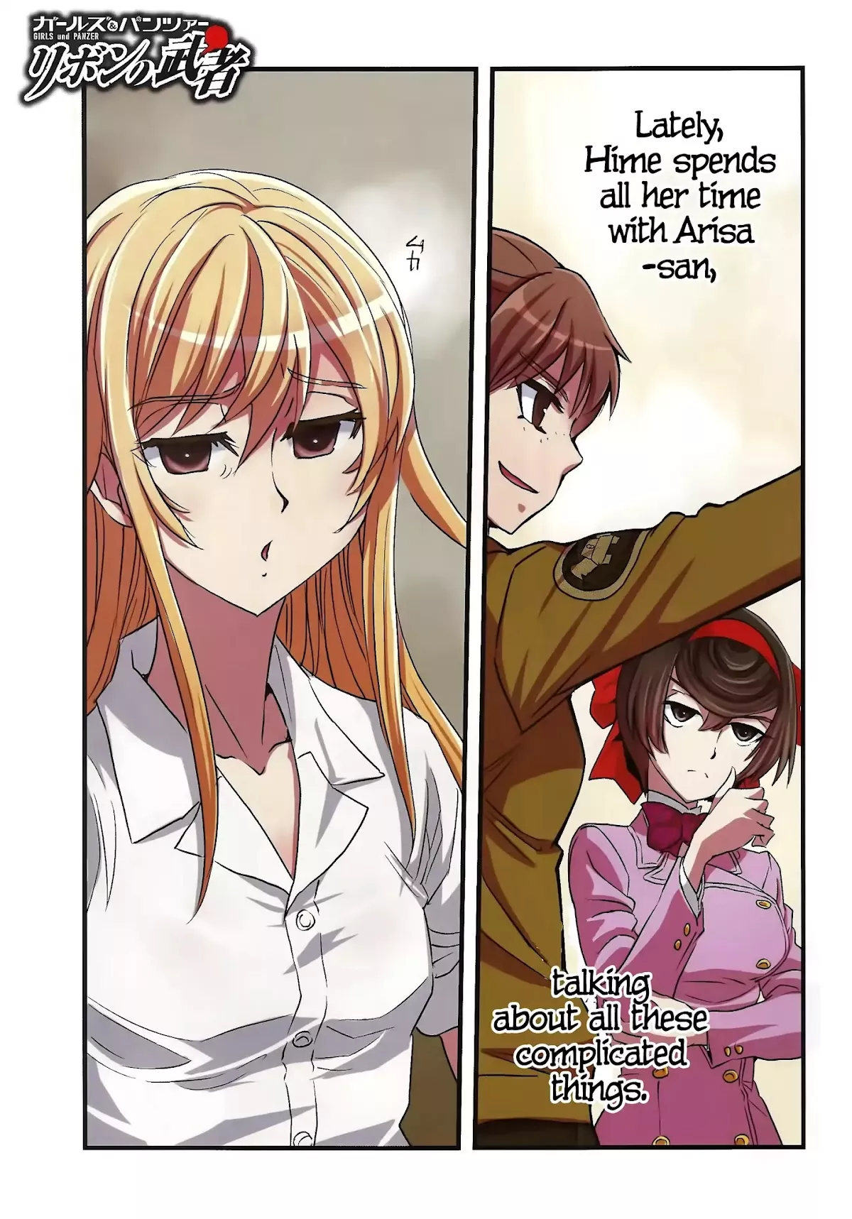 Read Girls & Panzer – Ribbon no Musha Chapter 29 - Akaboshi Koume, Tactician Online