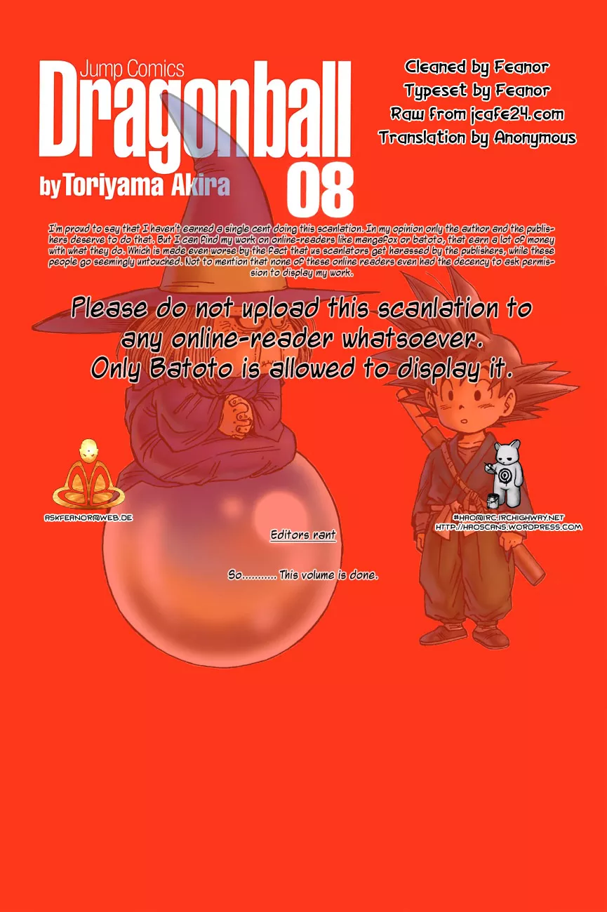 Read Dragon Ball Chapter 119 - The Full Moon Grudge Online