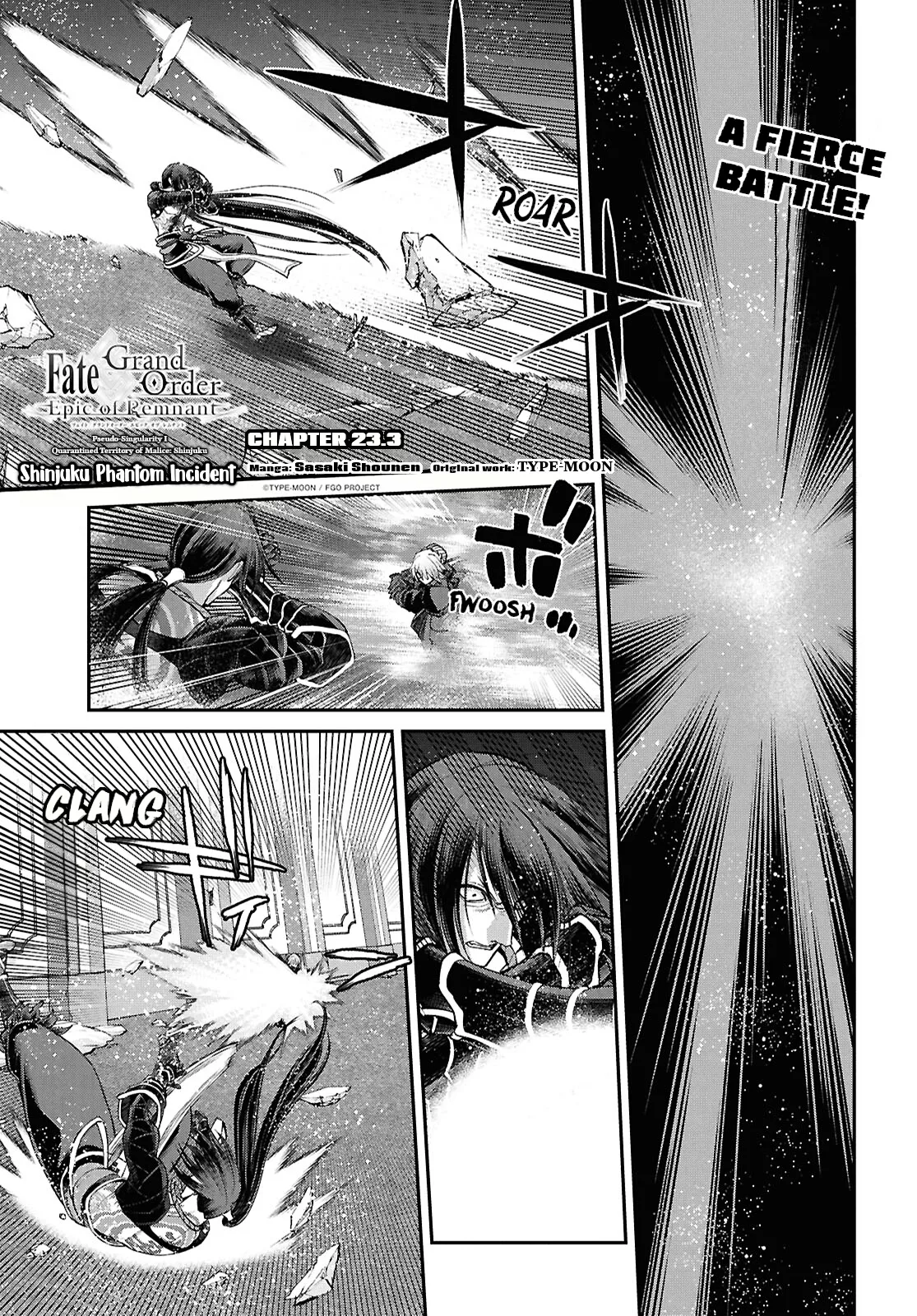 Read Fate/Grand Order -Epic of Remnant- Pseudo-Singularity I: Quarantined Territory of Malice, Shinjuku – Shinjuku Phantom Incident Chapter 23.3 Online