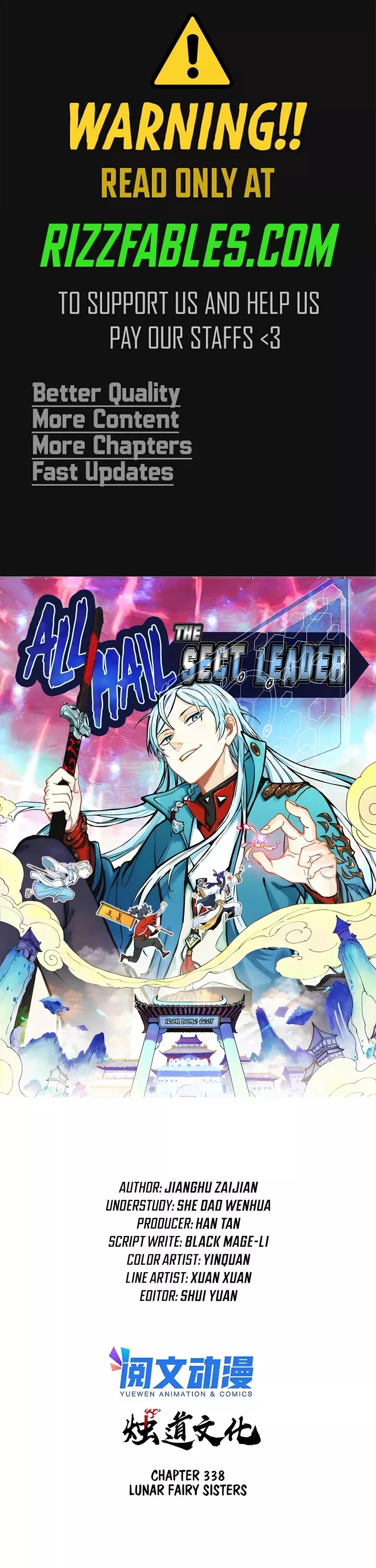 Read All Hail the Sect Leader Chapter 338 Online