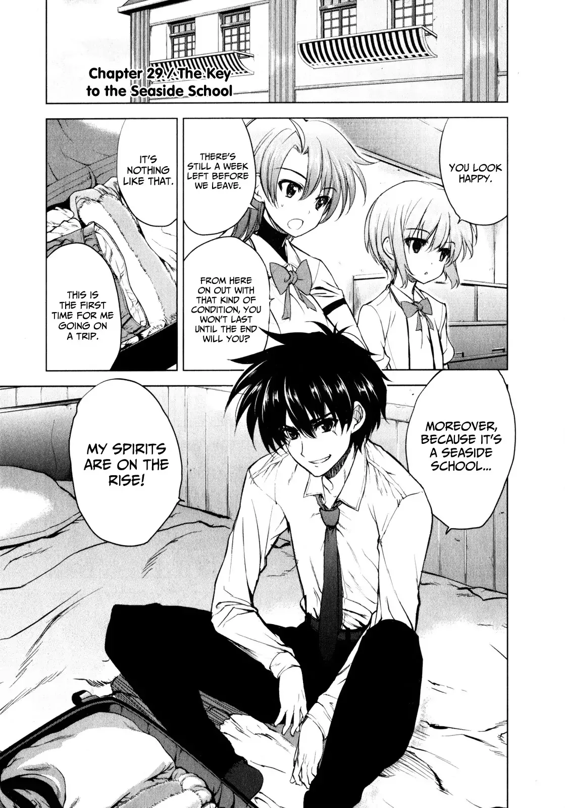 Read Ichiban Ushiro no Daimaou Chapter 29 - The Key to the Seaside School Online