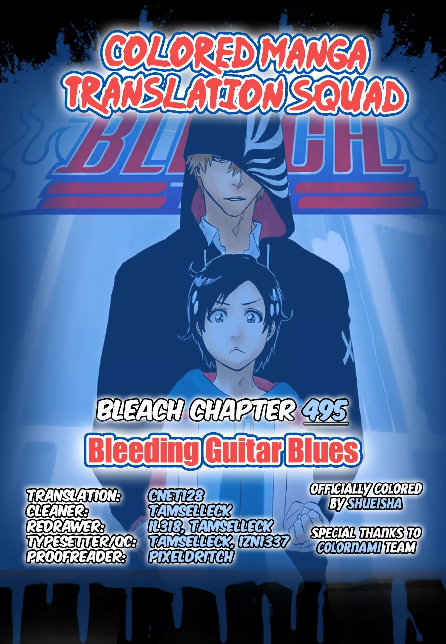 Read Bleach Chapter 495 - Bleeding Guitar Blues Online