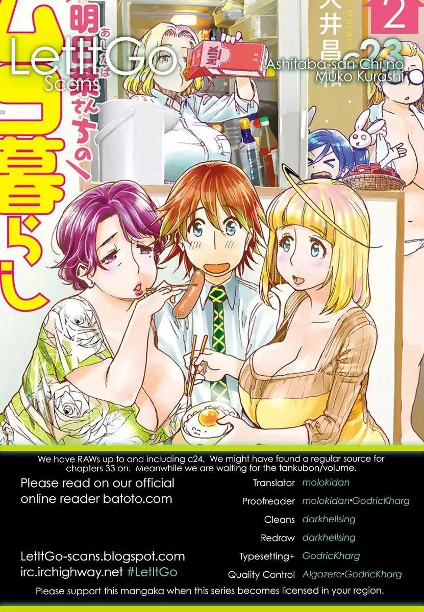 Read Ashitaba-san Chi no Muko Kurashi Chapter 23 Online