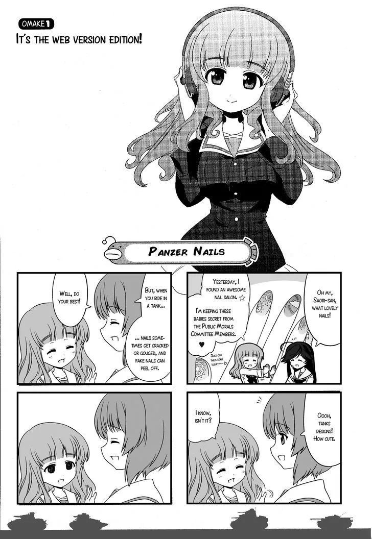 Read Girls & Panzer – Motto Love Love Sakusen desu! Chapter 5.1 - Omake 1 Online