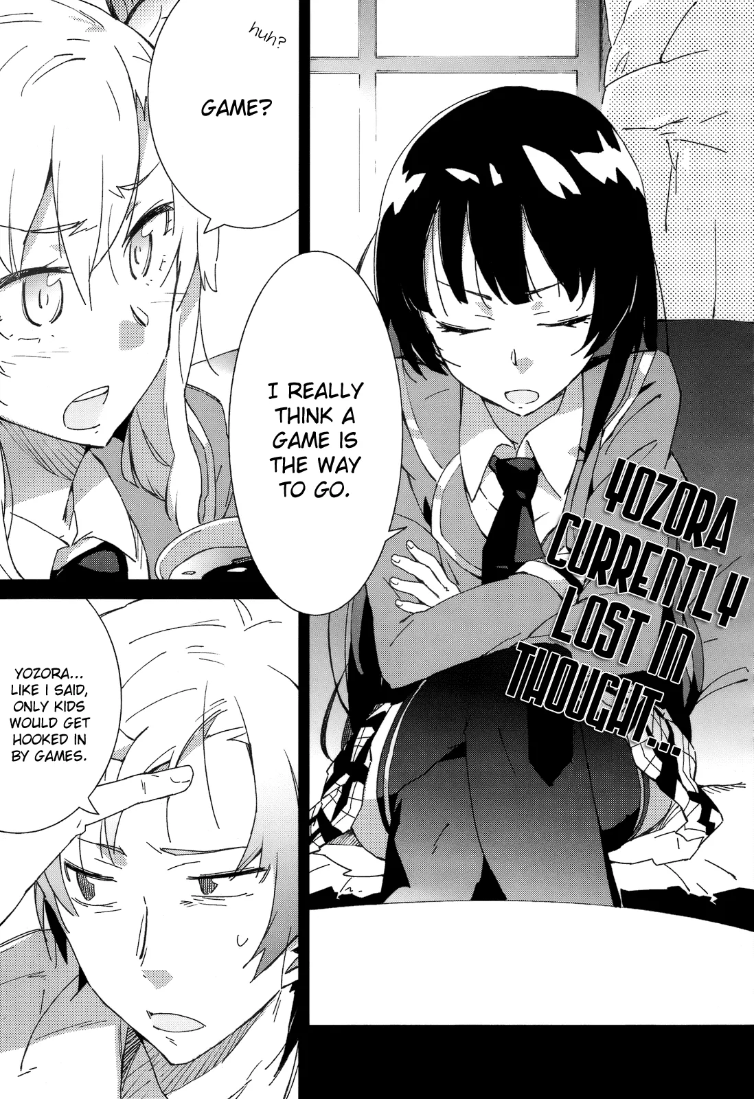 Read Boku wa Tomodachi ga Sukunai Chapter 3 - Hunting Online