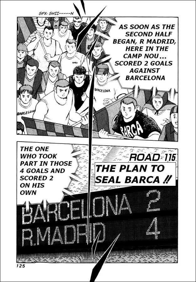 Read Captain Tsubasa Road to 2002 Chapter 115 - The Plan To Seal Barca!! Online