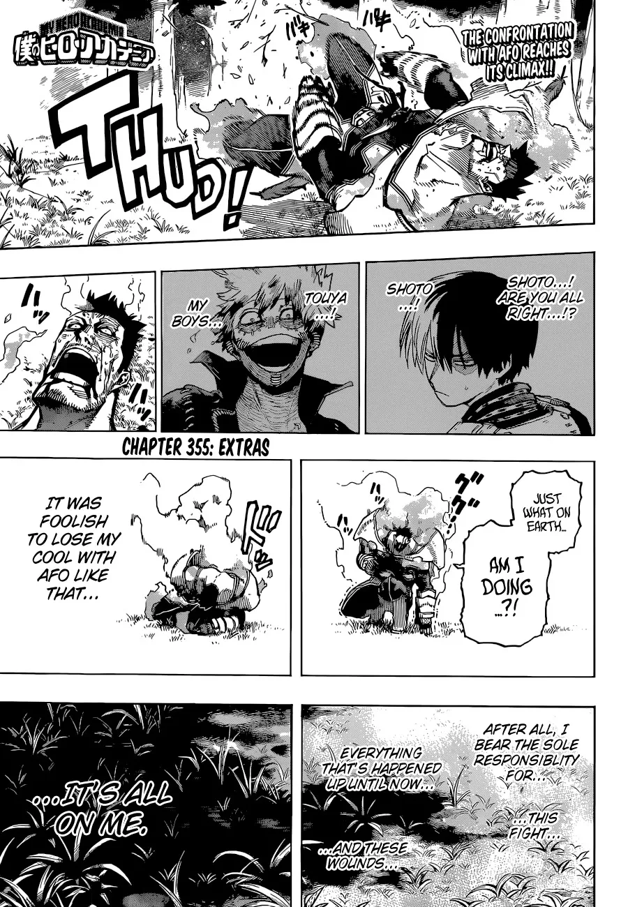 Read Boku no Hero Academia Chapter 355 - Extras Online