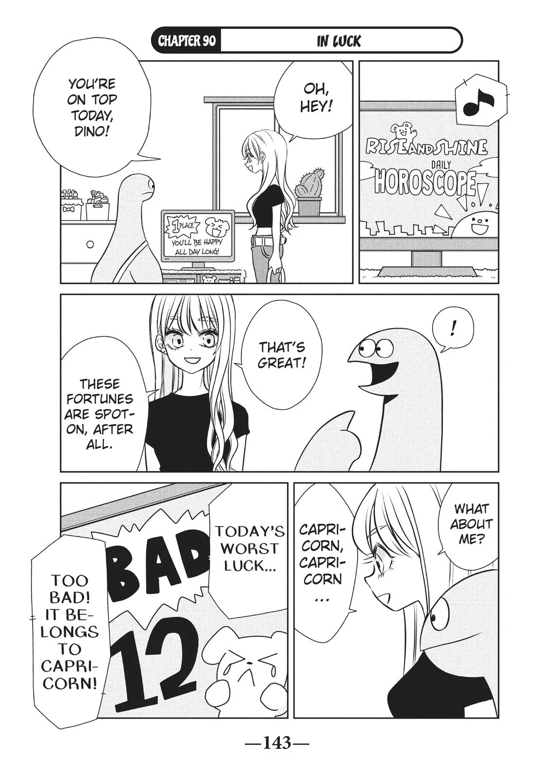 Read My Roomie Is a Dino Chapter 90 Online