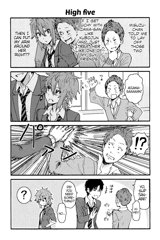 Read Tomo-chan wa Onna no ko! Chapter 33 - High Five Online