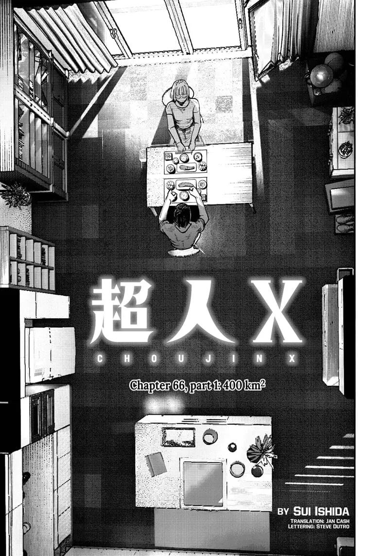 Read Choujin X Chapter 66.1 - , Part 1: 400km² Online