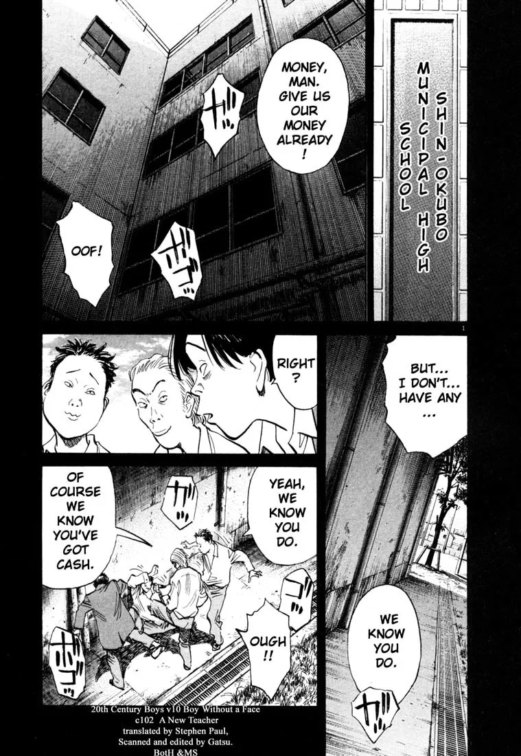 Read 20th Century Boys Chapter 102 - A New Teacher Online