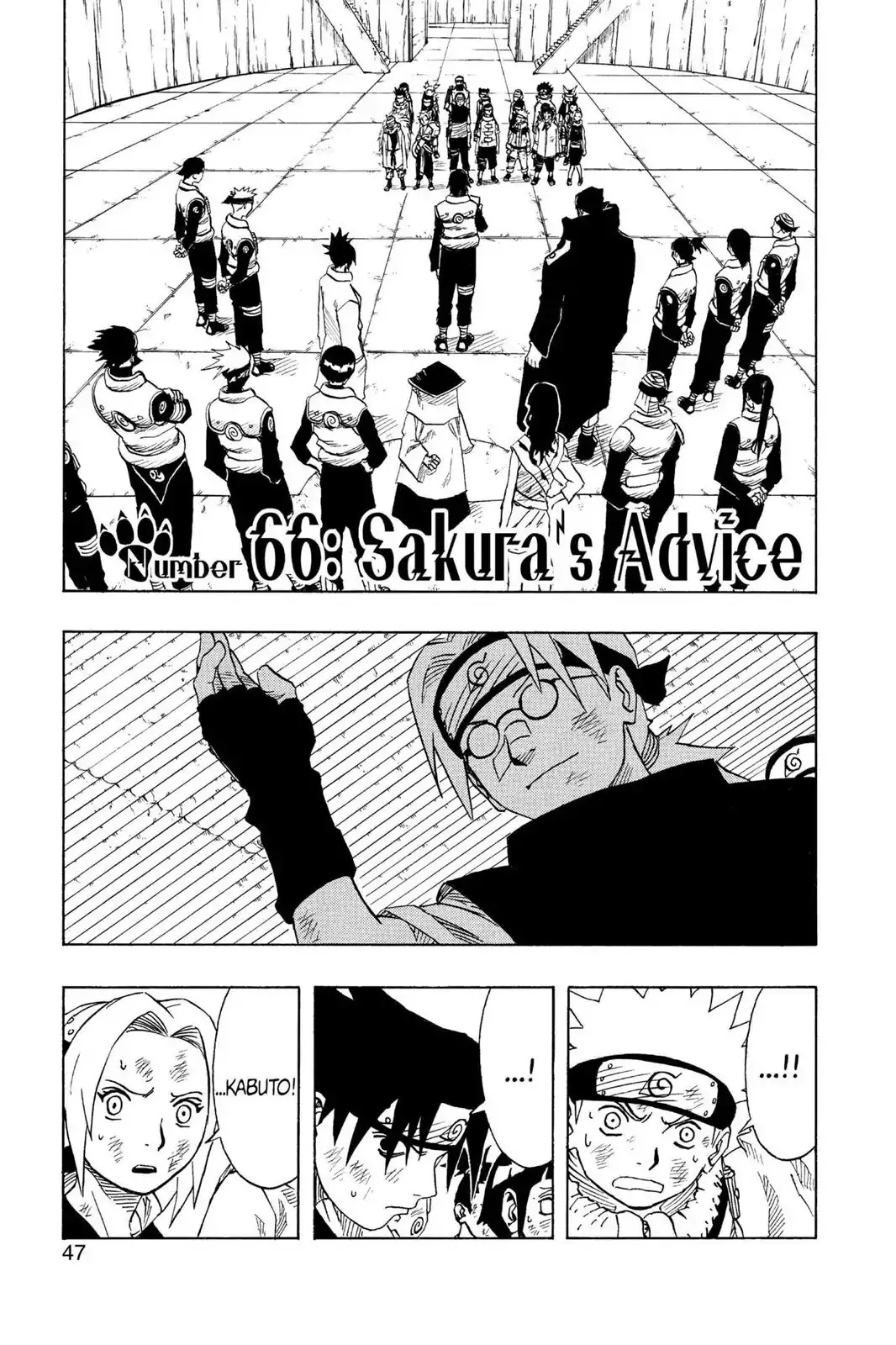 Read Naruto Chapter 66 - Sakura's Advice Online