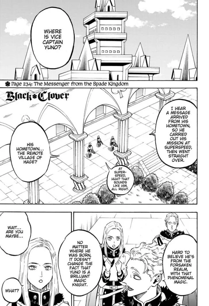 Read Black Clover Chapter 234 Online