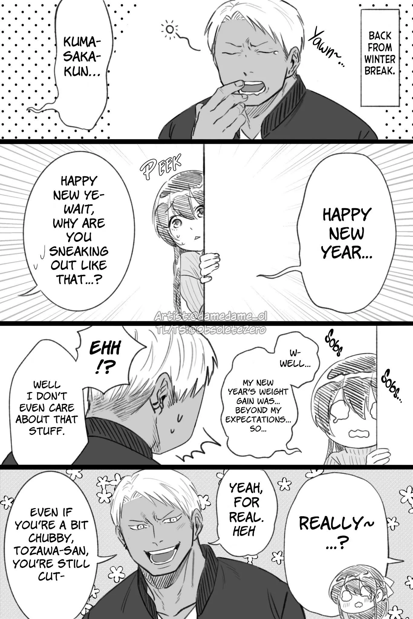 Read Kuma to Usagi wa Tomodachi dewa Irarenai Chapter 43 - Plump♡Beginnings Online