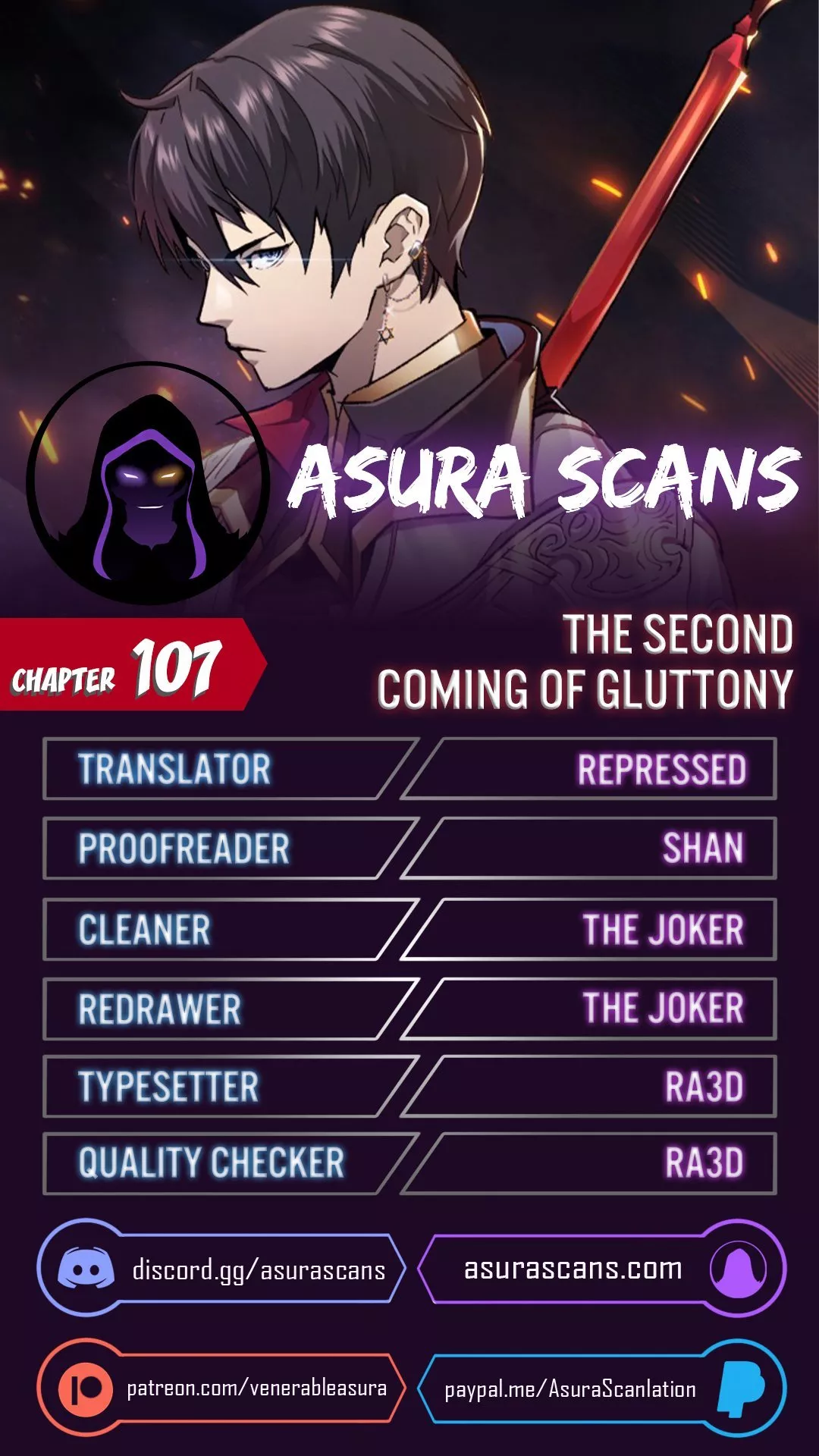 Read The Second Coming of Gluttony Chapter 107 Online