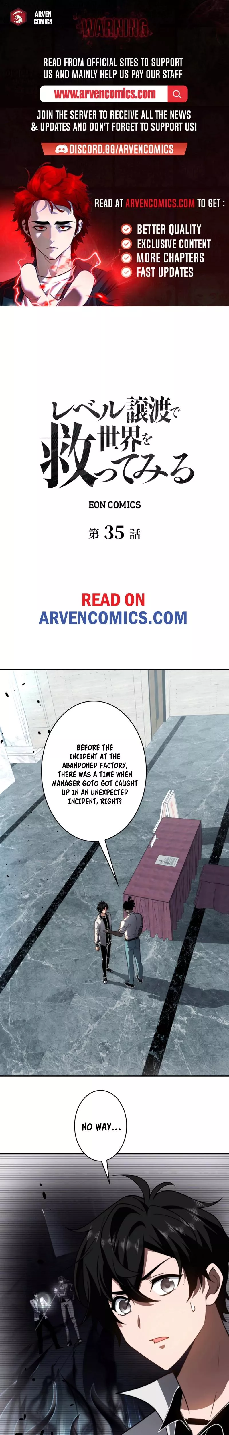 Read Try To Save The World By Level Transfer Chapter 35 Online