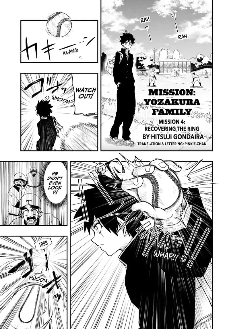 Read Mission: Yozakura Family Chapter 4 - Mission 4: Recovering the Ring Online