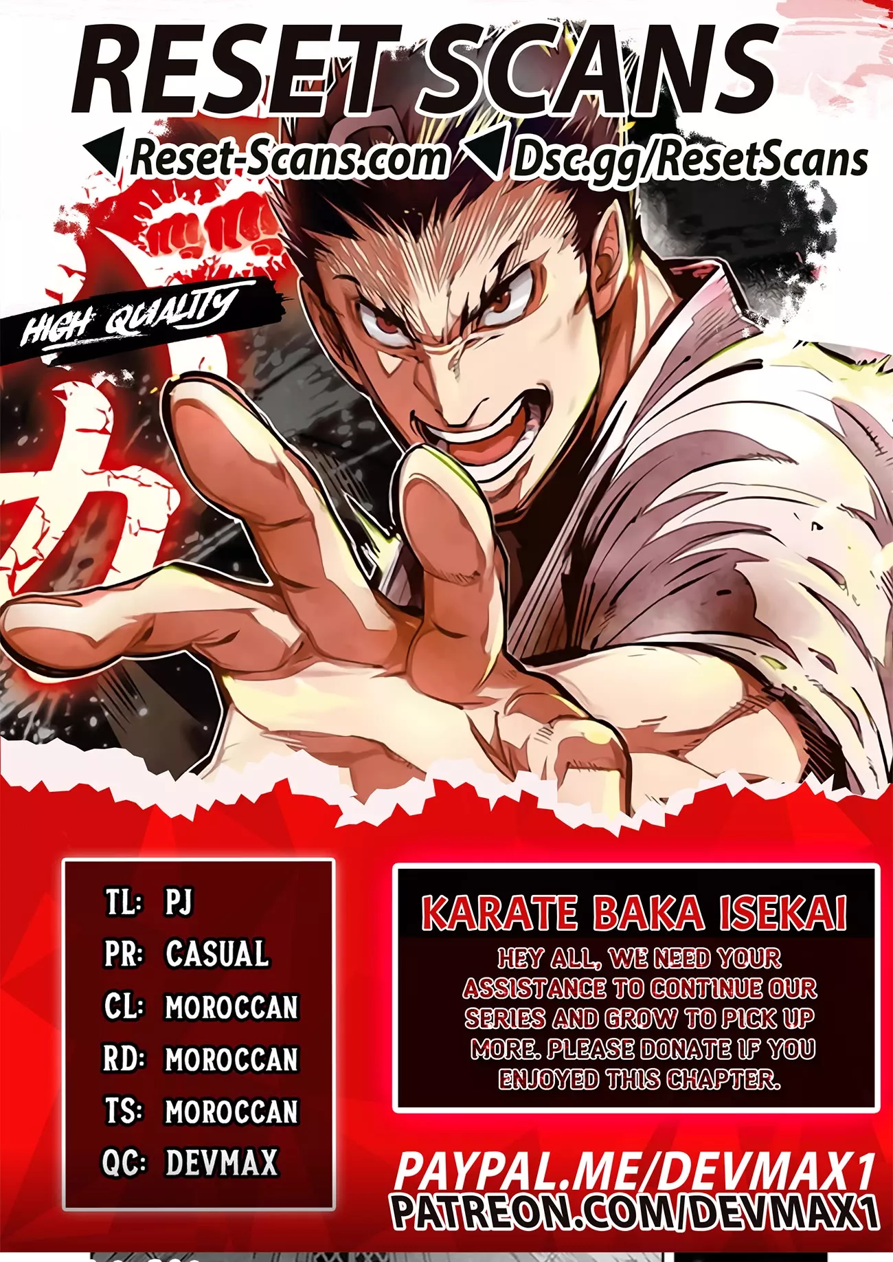 Read Karate Baka in Different World Chapter 20.2 Online