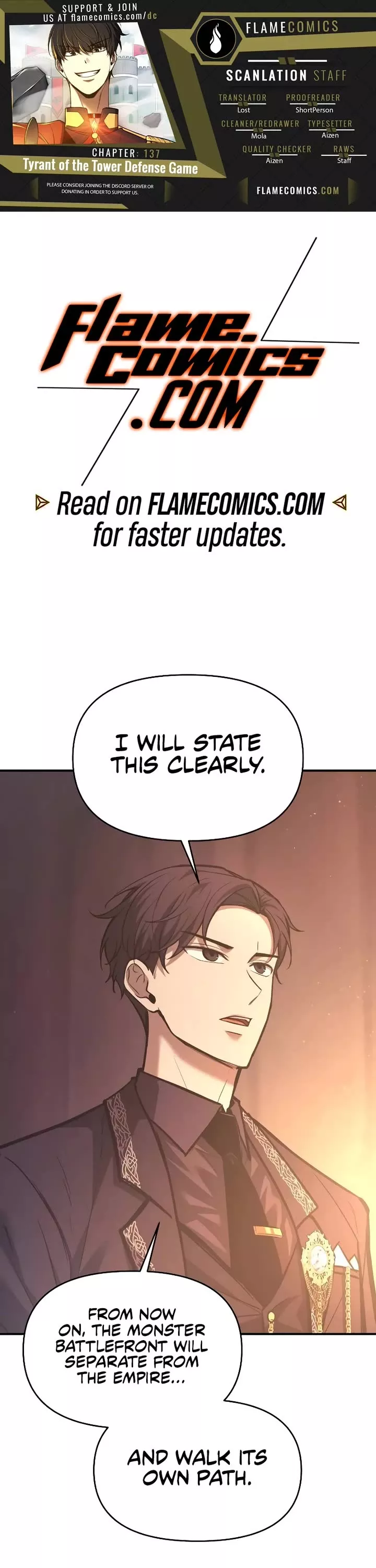 Read I Became the Tyrant of a Defense Game Chapter 137 Online