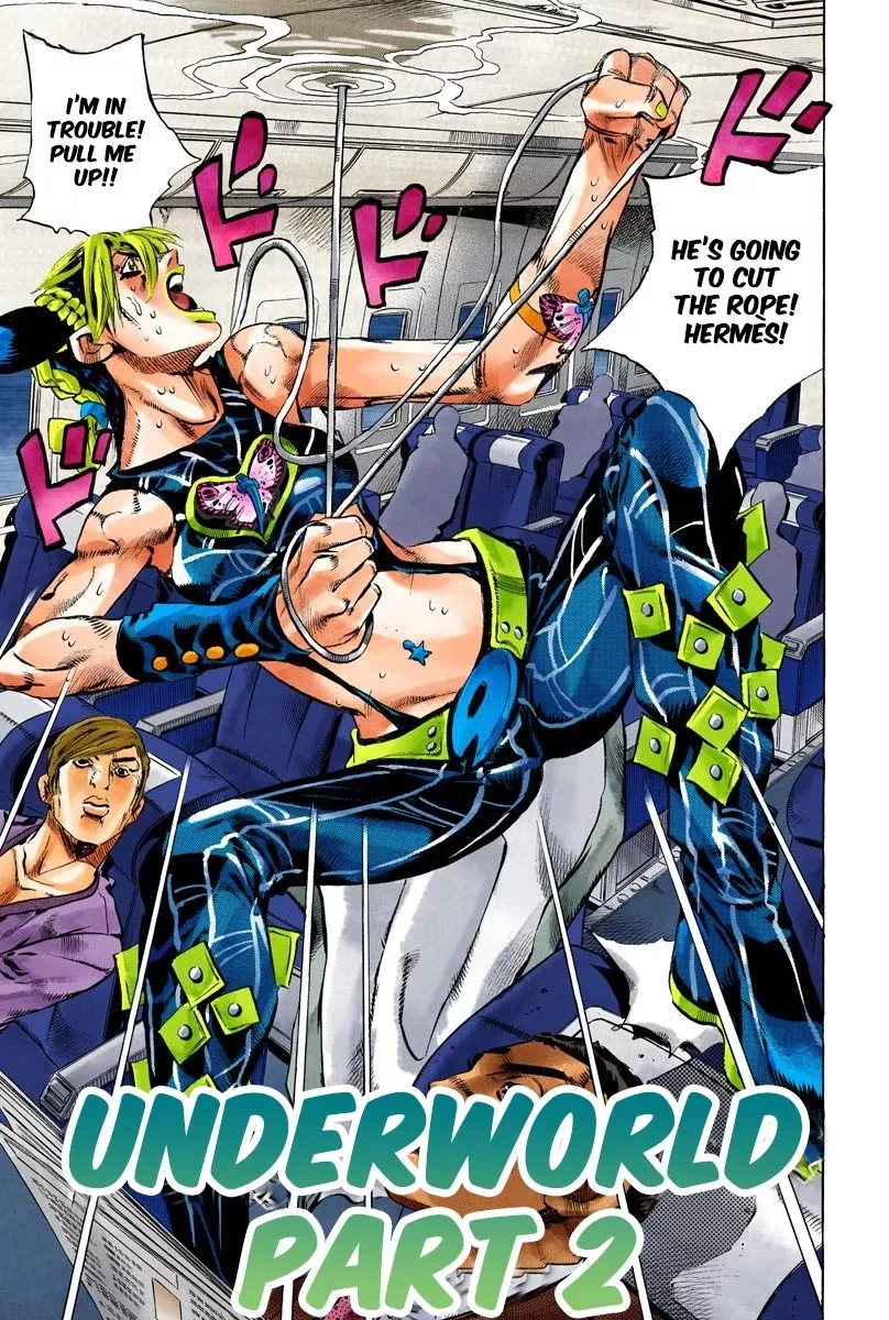 Read JoJo’s Bizarre Adventure Part 6: Stone Ocean Chapter 120 - Underworld Part 2 Online