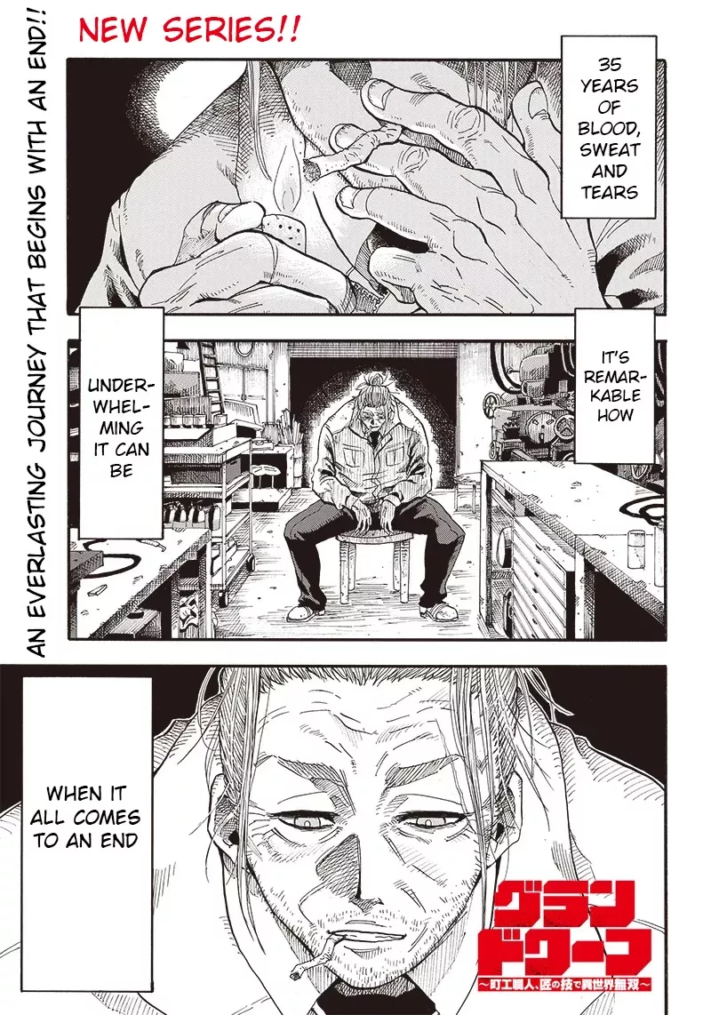 Read Grand Dwarf ~ The Smalltown Craftsman’s Skills Are Unmatched In Another World ~ Chapter 1 - Encounter Online