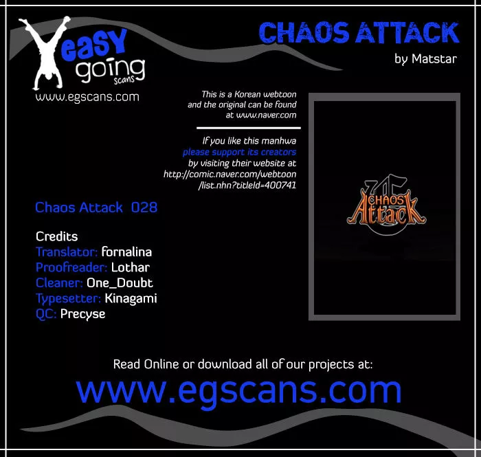 Read Chaos Attack Chapter 28 Online